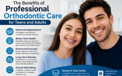 The Benefits of Professional Orthodontic Care for Teens and Adults